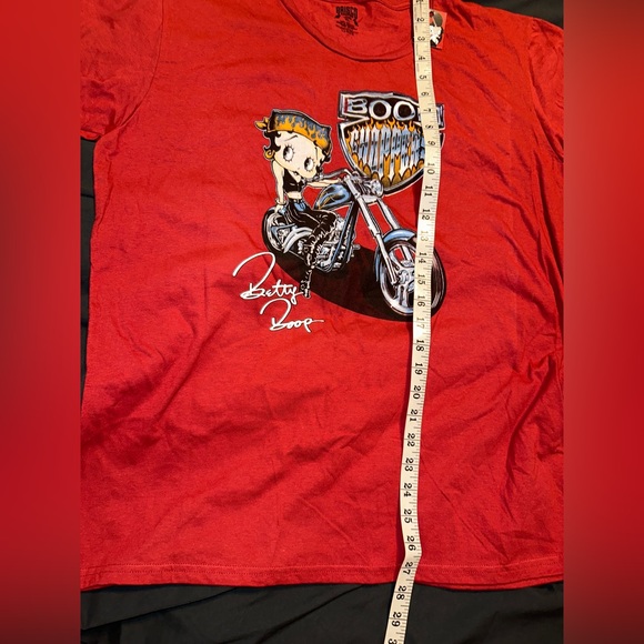 Choppers Brisco Betty Boop Graphic Tee Boop Motorcycle TShirt XL - Picture 2 of 4